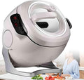 Electric Wok, Automatic Wok with Stirring Function and Non-Stick Coating, Multifunctional Cooking Appliance for Frying, Steaming, Cooking,Ideal for Beginners