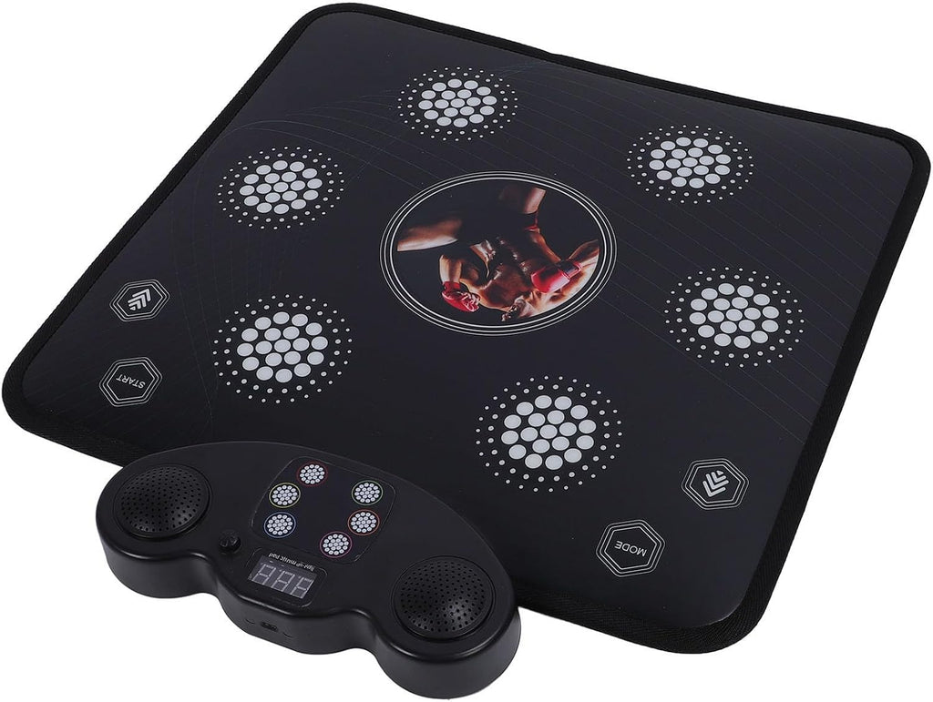 Music Boxing Dance Pad Innovative Stress Relieving Punching Machine for Adults Soft PVC 21.1x22.4in