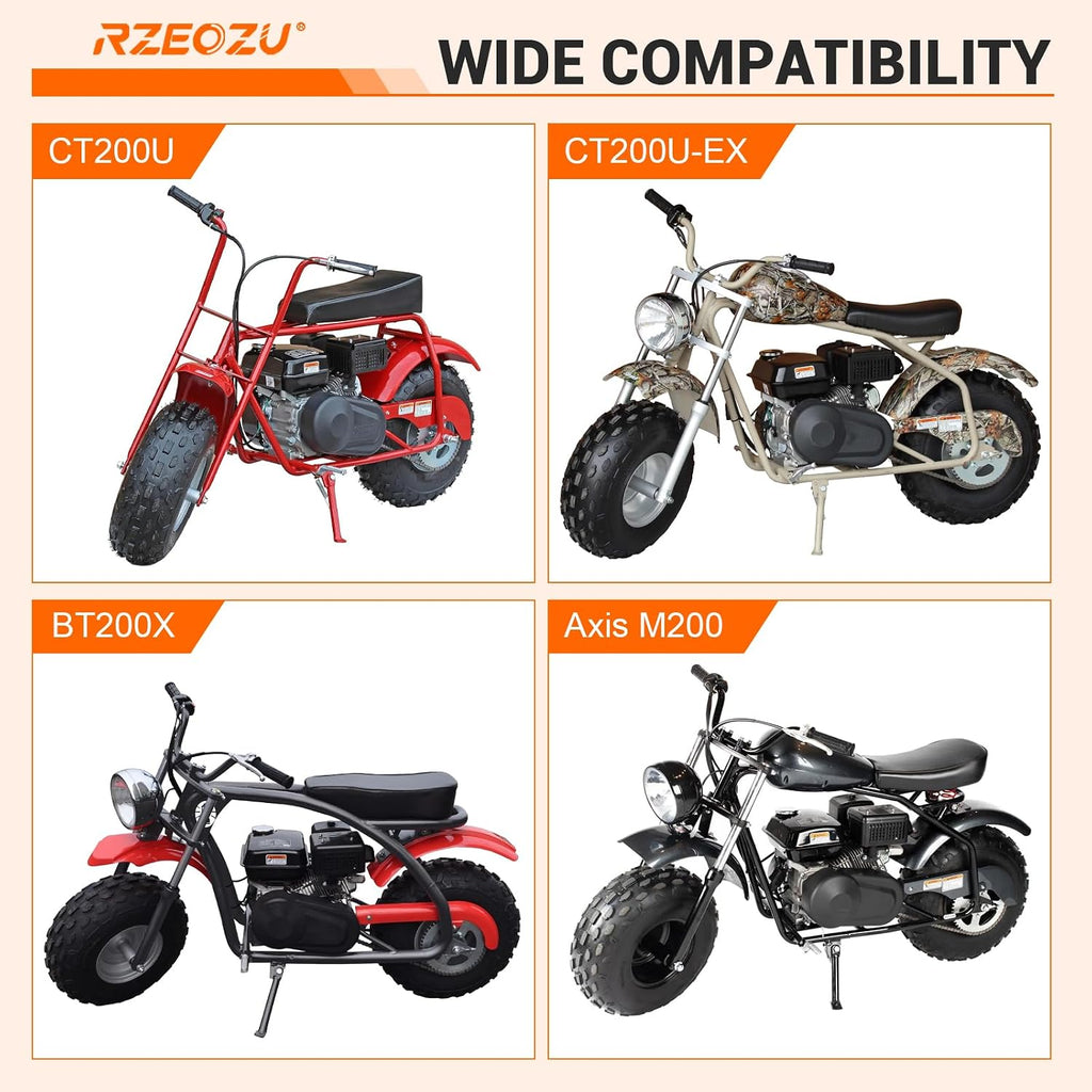 Mini Bike Front Suspension Forks Kit Replacement for Colemen CT200U CT200U-EX BT200X Axis M200 Minibike 196cc Shock Absorber 7/8 22mm Handlebar Risers Powersports Accessories Parts