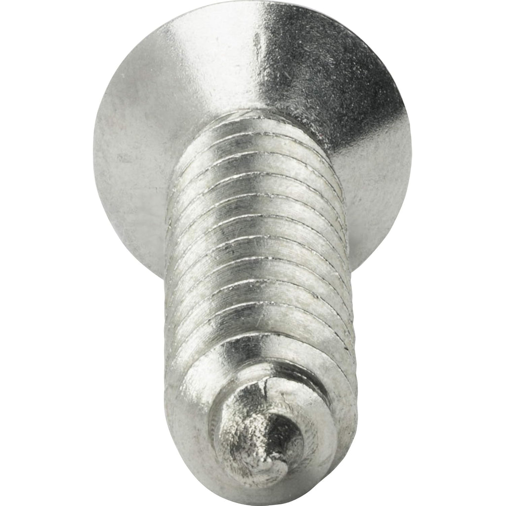 #10 x 2 Flat Head Sheet Metal Screws, Phillips Drive, Stainless Steel 18-8, Full Thread, Bright Finish, Self-Tapping, Quantity 2500 By Fastenere