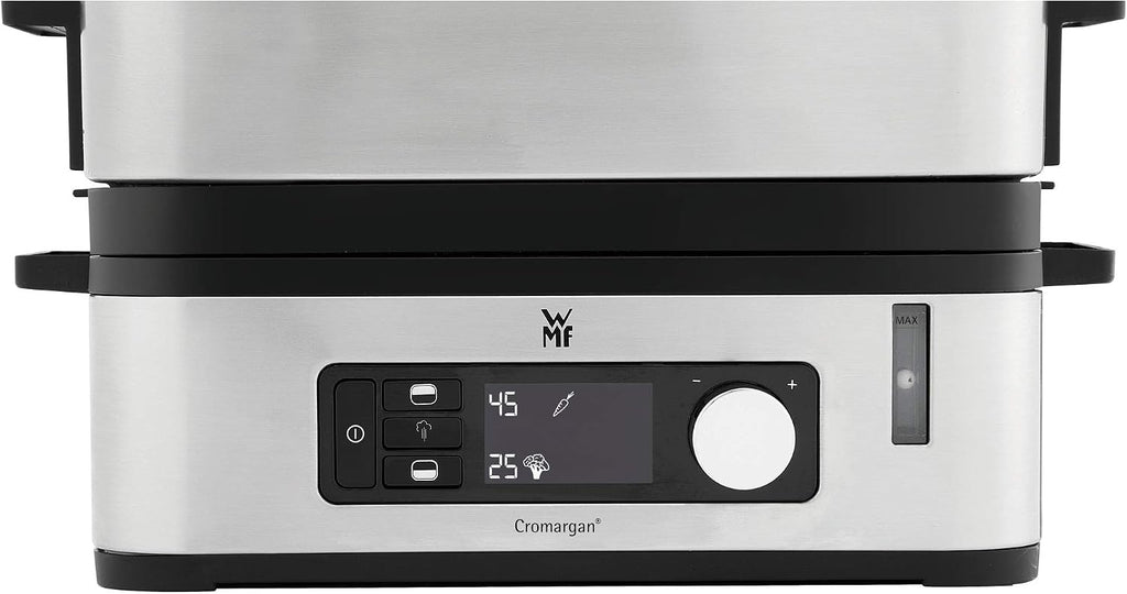 WMF 415090011 Vitalis E Steamer Steel, Black, Silver