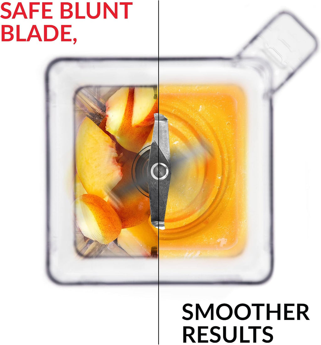 Blendtec Connoisseur 825 Commercial Blender with WildSide+ Jar (96 oz), Includes Blendtec Q Series Sound Enclosure, Strongest & Quietest Commercial-Grade Power, 30 Pre-programmed Cycles, Black