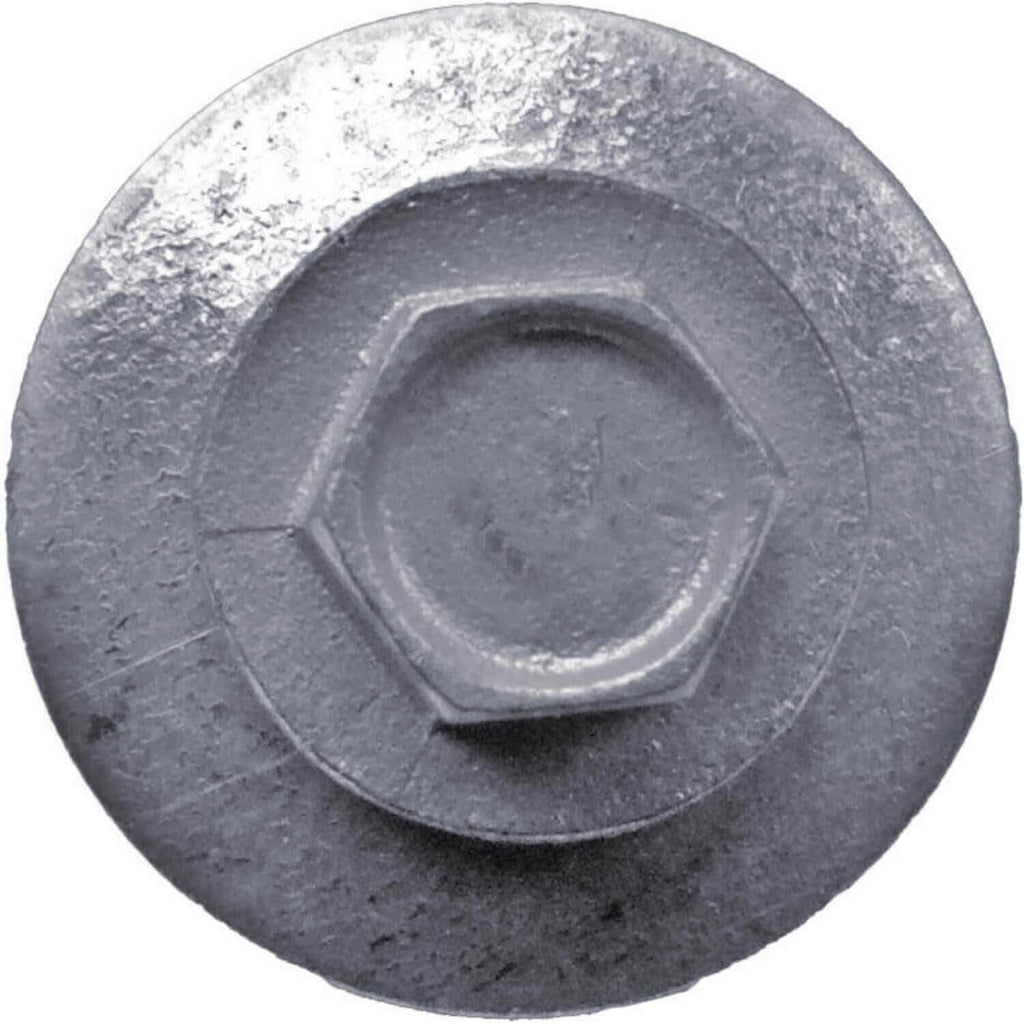 10 x 4 NO Paint Metal Roofing Screws - Hex Washer Head- Self-Starting/Tapping - EPDM Washer. 2 X 250 Bags - 500 Screws