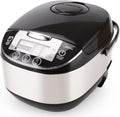 Midea Rice Cooker Slow Cooker Multi Cooker 10 Cup with Steamer Basket For Rice Food Vegetable Egg Automatic Keep Warm LED Digital Control