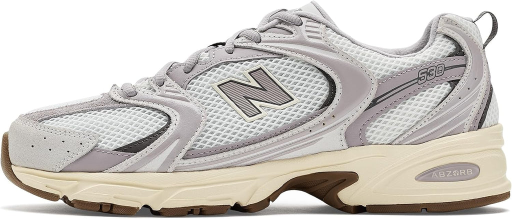 New Balance Unisex 530 Grey Matter/Truffle Salt Men's 4, Women's 5.5 Medium