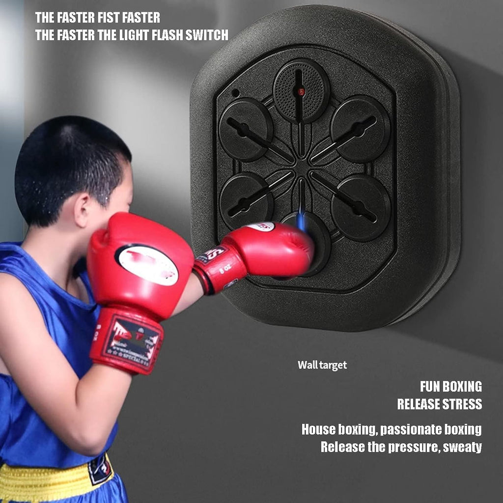 Music Boxing Machine, Boxinghine, Music Boxinghine, Boxing Training Electronic Music Wall Target Punching Bag Training Equipment