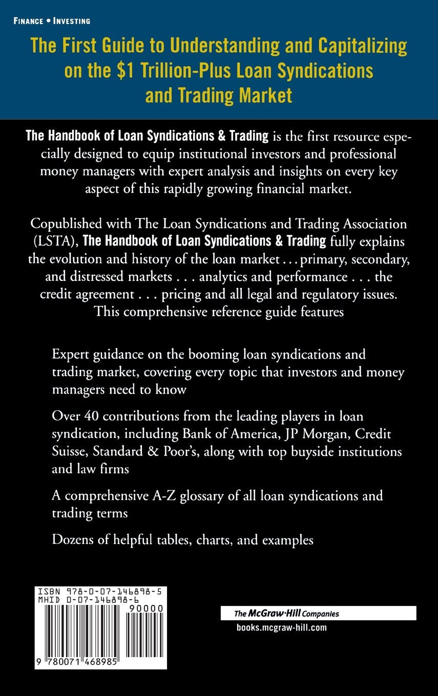 The Handbook of Loan Syndications and Trading