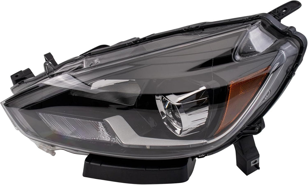 TRQ Headlight Assembly Set Front Driver & Passenger Side NI2502246 NI2503246 Compatible with 2016 Nissan Sentra