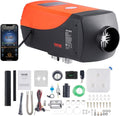 VEVOR Bluetooth App Control Diesel Air Heater, 12V 2KW Diesel Heater with Automatic Altitude Adjustment, Remote Control and LCD, Diesel Parking Heater for RV Trailer Camper Van Boat and Indoors