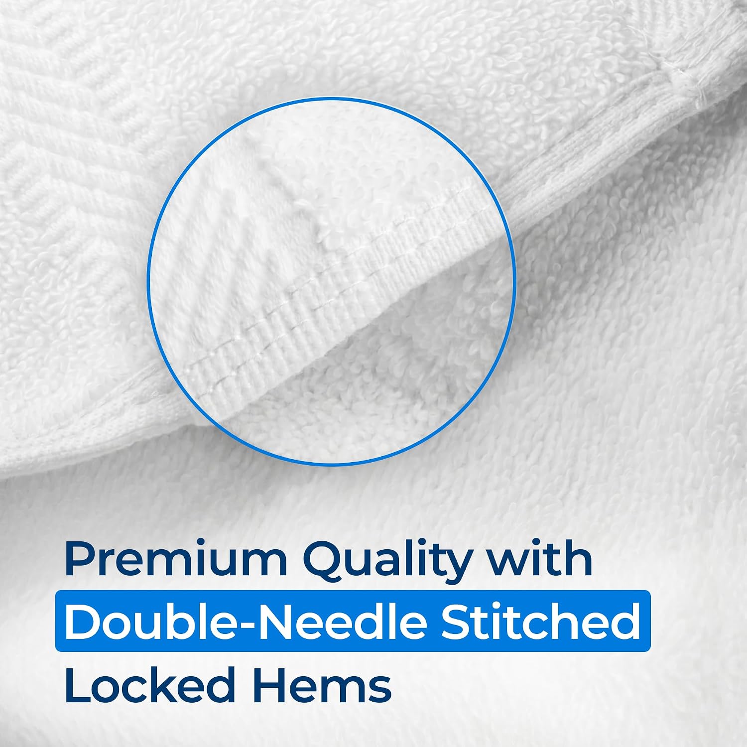belem Luxury Bulk Bath Towels 24x50 – 60 Pack – 100% Cotton Ultra Soft & Plush, Highly Absorbent & Multipurpose Quick Drying Hotel Quality Towels for Hotels, Resorts, Pool, Gym, Spa & Salon