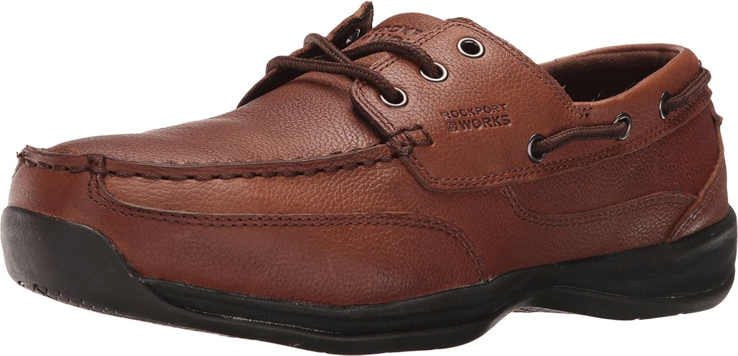 Rockport Work Men's Sailing Club Rk6737 Work Shoe