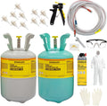 STANLEY F 994C Supercoat Canister Spray Foam Insulation Kit (200 Board Feet) - Class A Fire Rated Closed Cell Two Component Foam Sealant for Wall, Attic, Garage & Crawl Space | Includes Gun & Hose