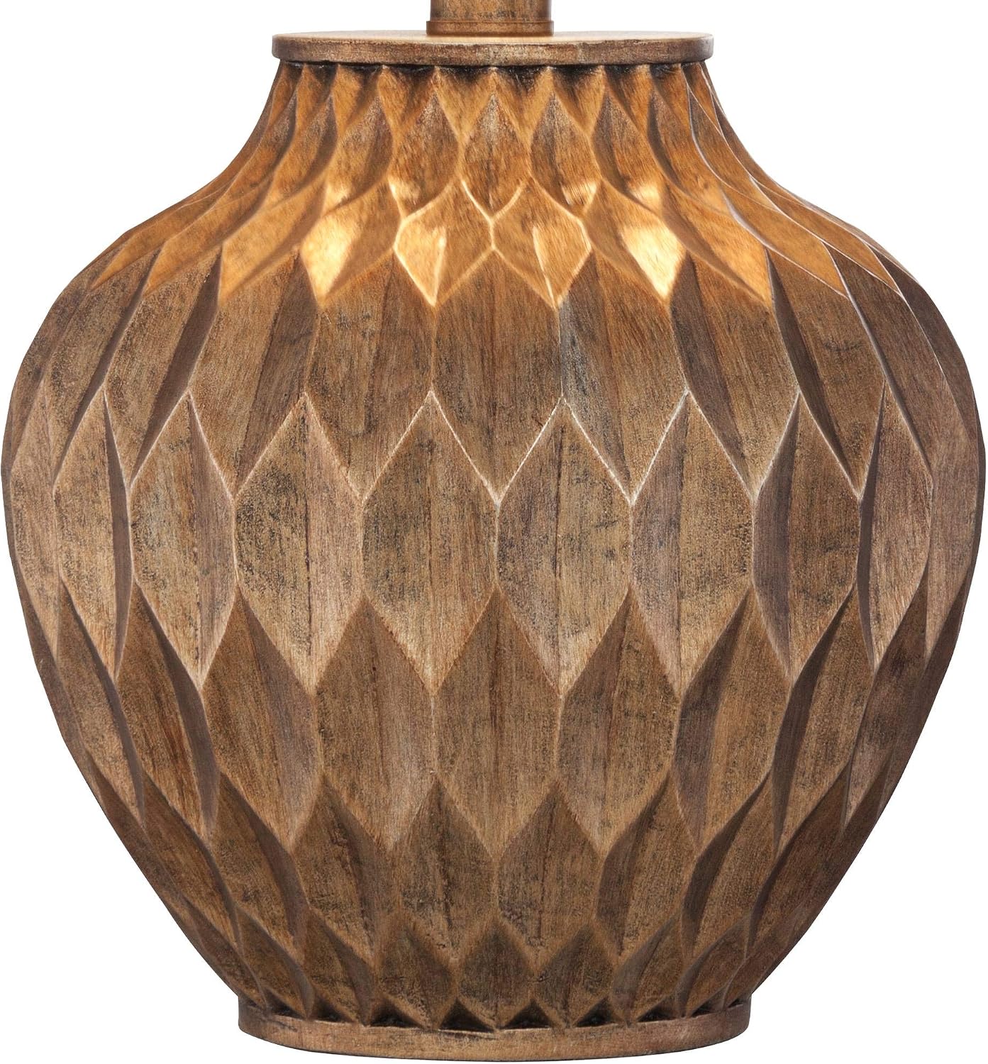 360 Lighting Buckhead Traditional Style Small Accent Table Lamps 22' High Set of 2 Warm Bronze Geometric Urn Tapered Drum Shade for Living Room Bedroom House Bedside Nightstand Home Office
