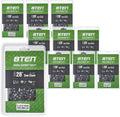 8TEN Full Chisel Chainsaw Chain 28 Inch .050 3/8 91DL For Stihl MS440 MS660 MS460 MS441 MS650 MS661 (10 Pack)