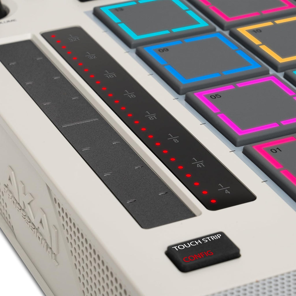 Akai Professional MPC Live III Retro - Standalone Portable Music Production Center with MPCe Pads, Sequencer, Touchscreen, Mic, Stereo Monitors, Audio Interface, Wi-Fi, Bluetooth, Battery, Touchstrip