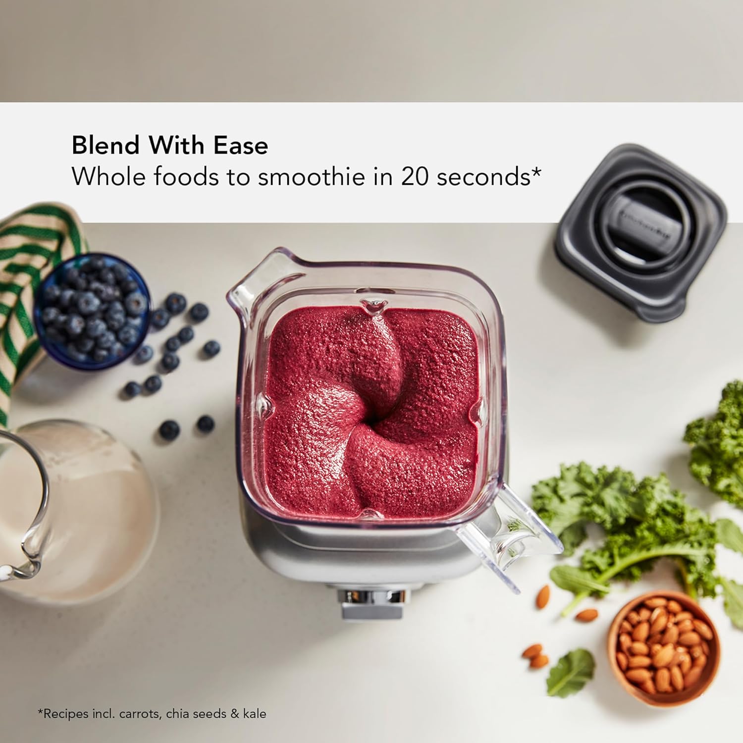 KitchenAid K400 Variable Speed Blender with Tamper - KSB4028 - Pistachio