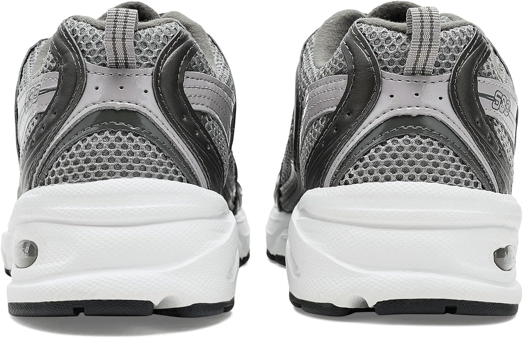 New Balance Unisex 530 Black Metallic/Truffle Salt Men 8 Women 9.5 Medium