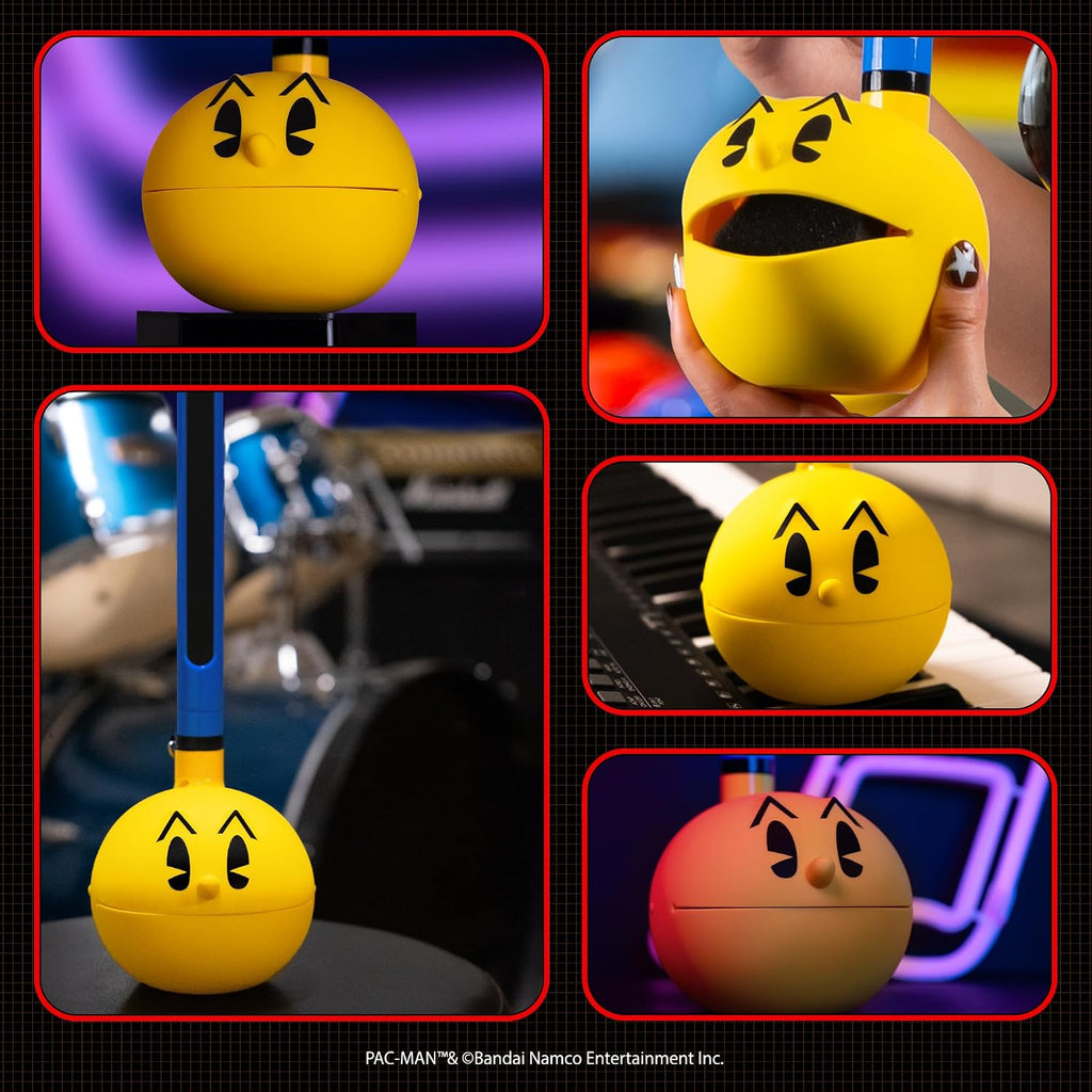 Otamatone PAC-Man Regular and Deluxe Size Bundle Offer Portable Music Instrument / Synthesizer from Japan by Maywa Denki
