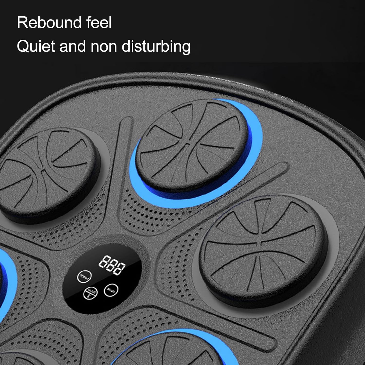 Music Boxing Machine Wall Mounted Music Boxing Target with Gloves Smart Electronic Home Training Machine Boxing and Punching Equipment for Adults Kids Ma