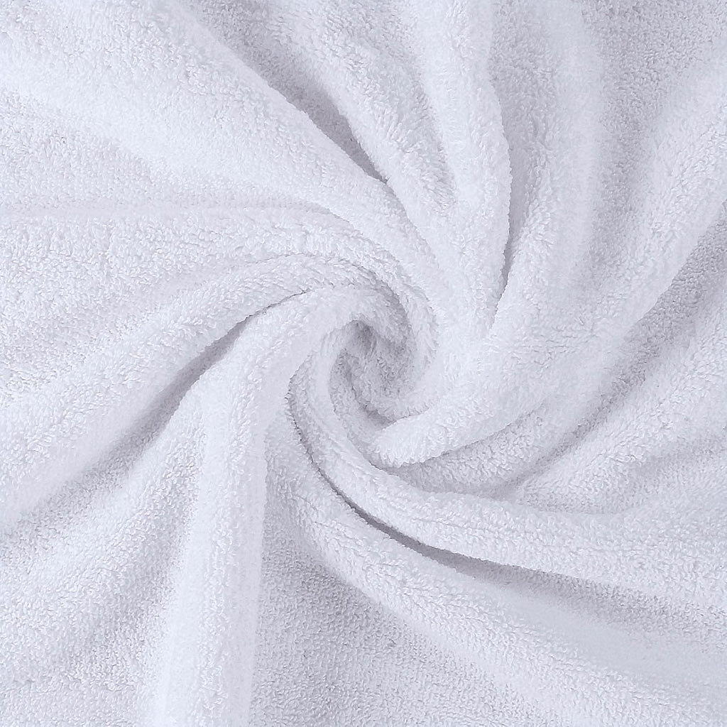 Utopia Towels 16 Pack Premium Bath Towels Set, 27 by 54 Inches, 100% Ring Spun Cotton 600GSM, Lightweight and Highly Absorbent Quick Drying Towels, Perfect for Daily Use, White