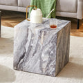 Side Table, End Table Living Room Table, Modern Sofa Couch Table, Faux Marble End Table, Bedside Table Nightstand for Small Spaces, Bedroom