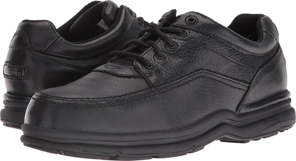 Rockport Work Men's World Tour RK6761 Work Shoe, Black, 8 2W US