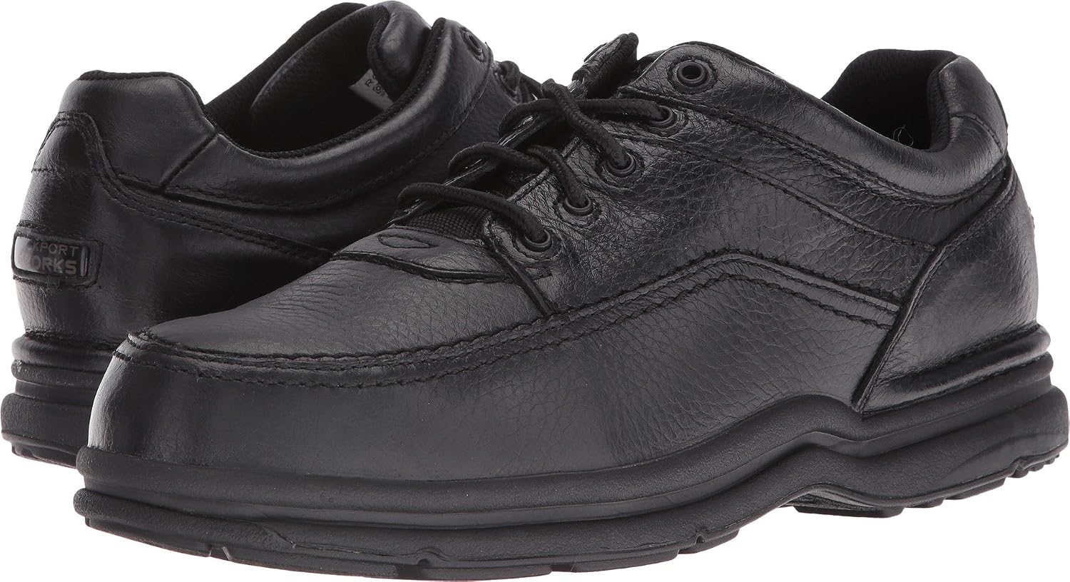 Rockport Work Men's World Tour RK6761 Work Shoe, Black, 8 2W US