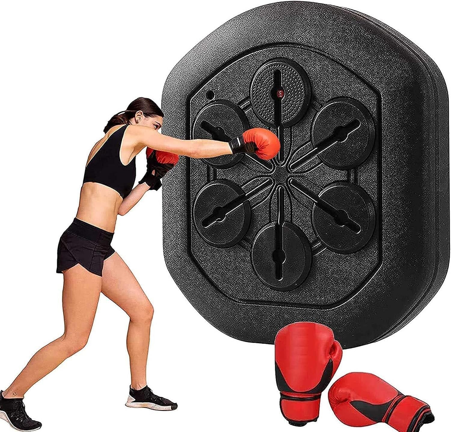 Music Boxing Machine, Musical Boxinghine, Boxing Reaction Target Boxinghine, Rechargeable Connected Boxing Equipment, Children and Adults