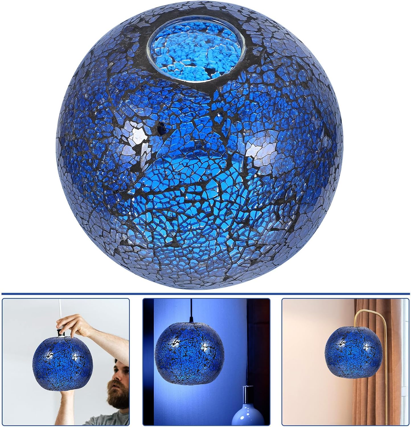 OSALADI 3pcs Globe Wall Light Shade Decorative Desk Lamp Lampshade Lamp Supply Wall Lamps Desk Lamps