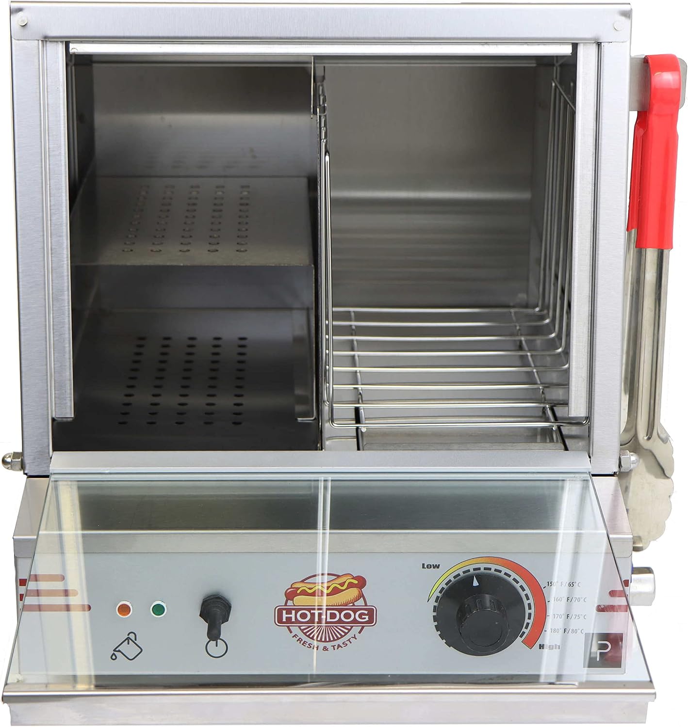 Paragon Pro Series Commercial Hot Dog Steamer