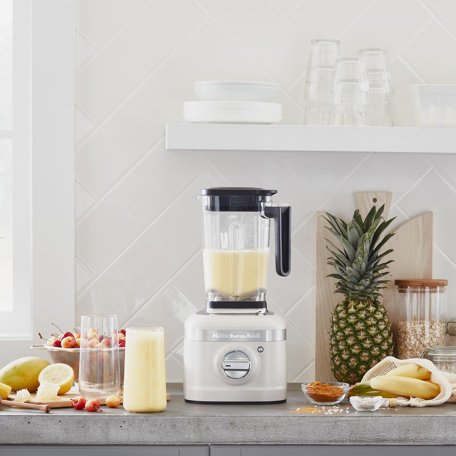 KitchenAid K400 Variable Speed Blender with Tamper - KSB4028 - Milkshake
