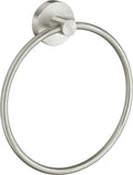 Smedbo H344N Towel Ring, Brushed Nickel