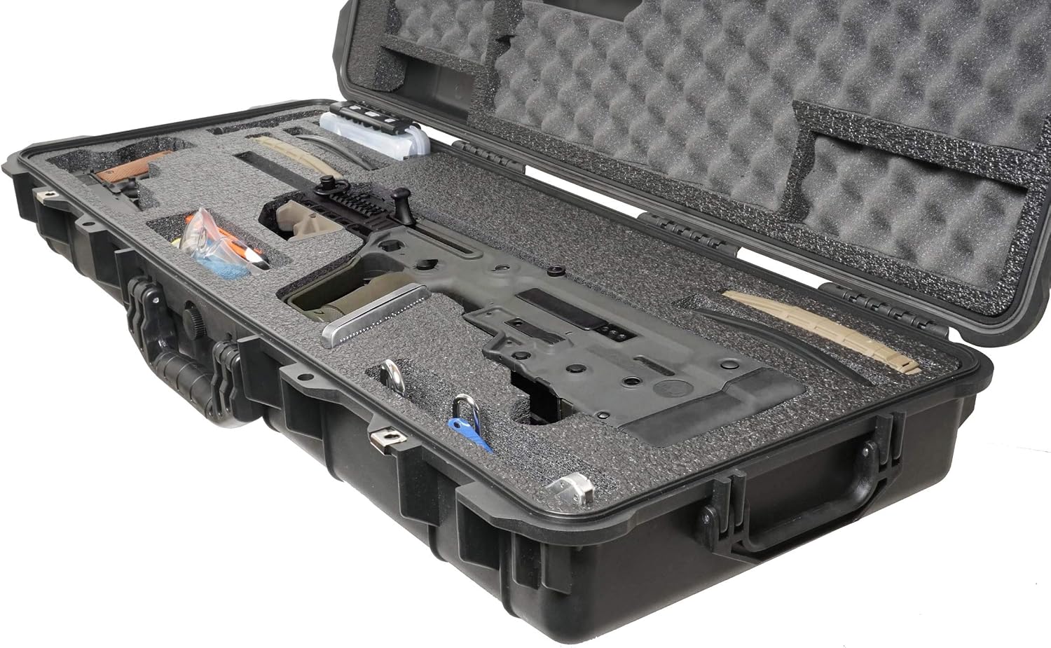 Case Club Case fits IWI Tavor in Pre-Cut Waterproof Rifle Case with Accessory Box & Silica Gel to Help Prevent Gun Rust (Gen 2)