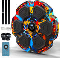 Music Boxing Machine, Smart Music Punching Machine for Adults Kids, Bluetooth Music Sync, Wall-Mounted Workout/Training Equipment with Boxing Gloves, Suitable for Home Gym Office Indoor Exercise