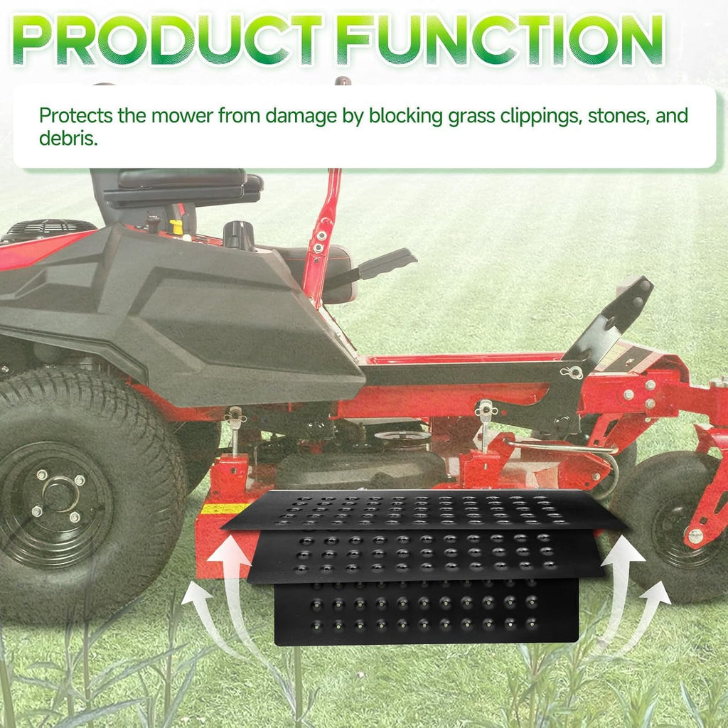 ACS6000ULS Advanced Chute System, Mower Chute Blocker Fit for Ferris, Exmark, Gravely, Hustler, Kubota, Great Dane, Zero Turn Mowers, OE 088-6003-00