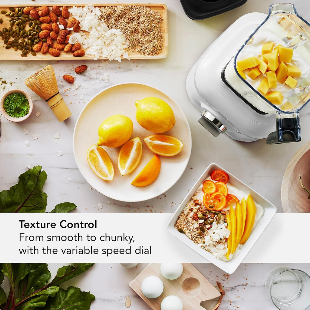 KitchenAid K400 Variable Speed Blender with Tamper - KSB4028 - Contour Silver