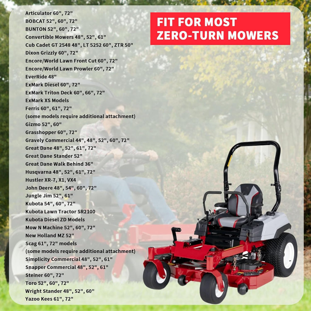 ACS6000ULS Mower Chute Blocker Compatible with Ferris, Exmark, Gravely, Hustler and Toro Mowers, Kubota, and Most Zero Turn Mowers Advanced Chute System #088-6003-00, 088600300