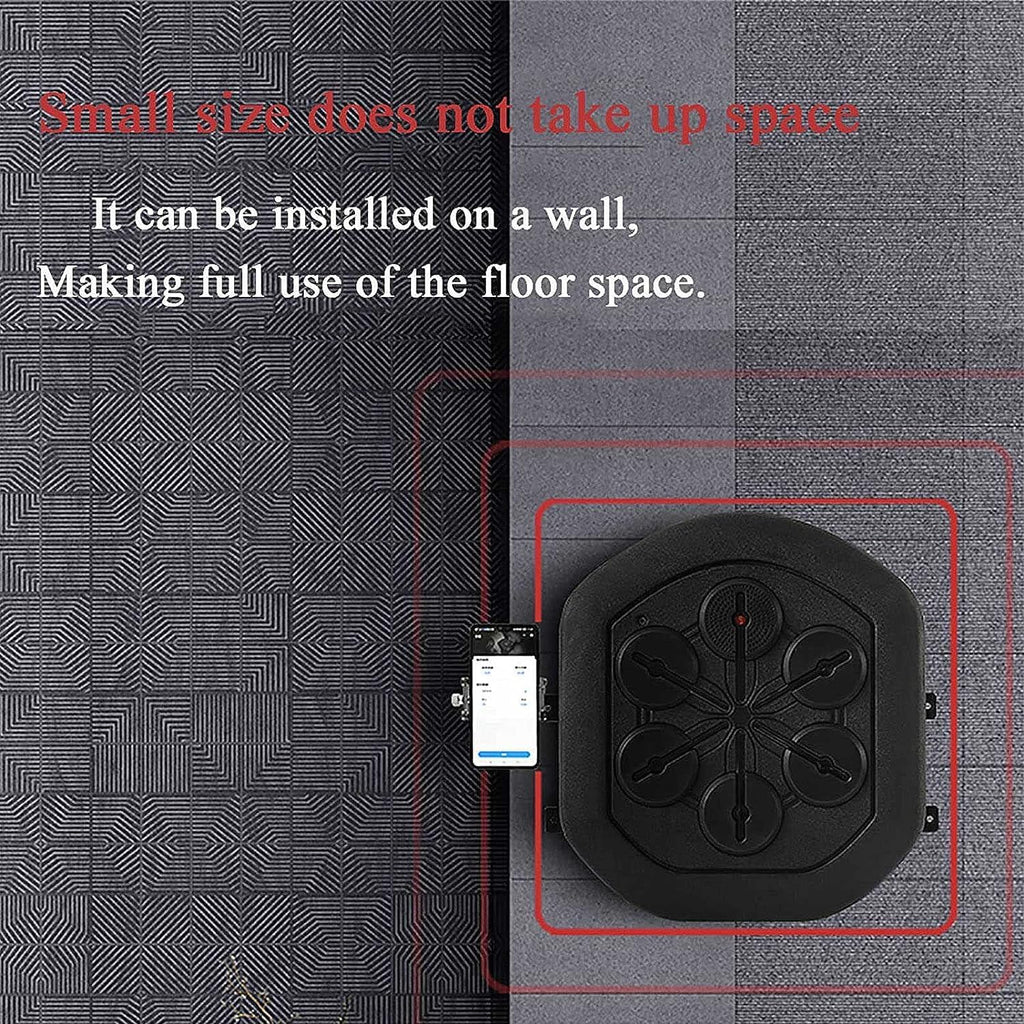 Music Boxing Machine, Smart Boxinghine, Punching Bag Training Equipment, Music Speed Response Coordination, Boxing Reaction Target Boxinghine for Home and Gym Workout