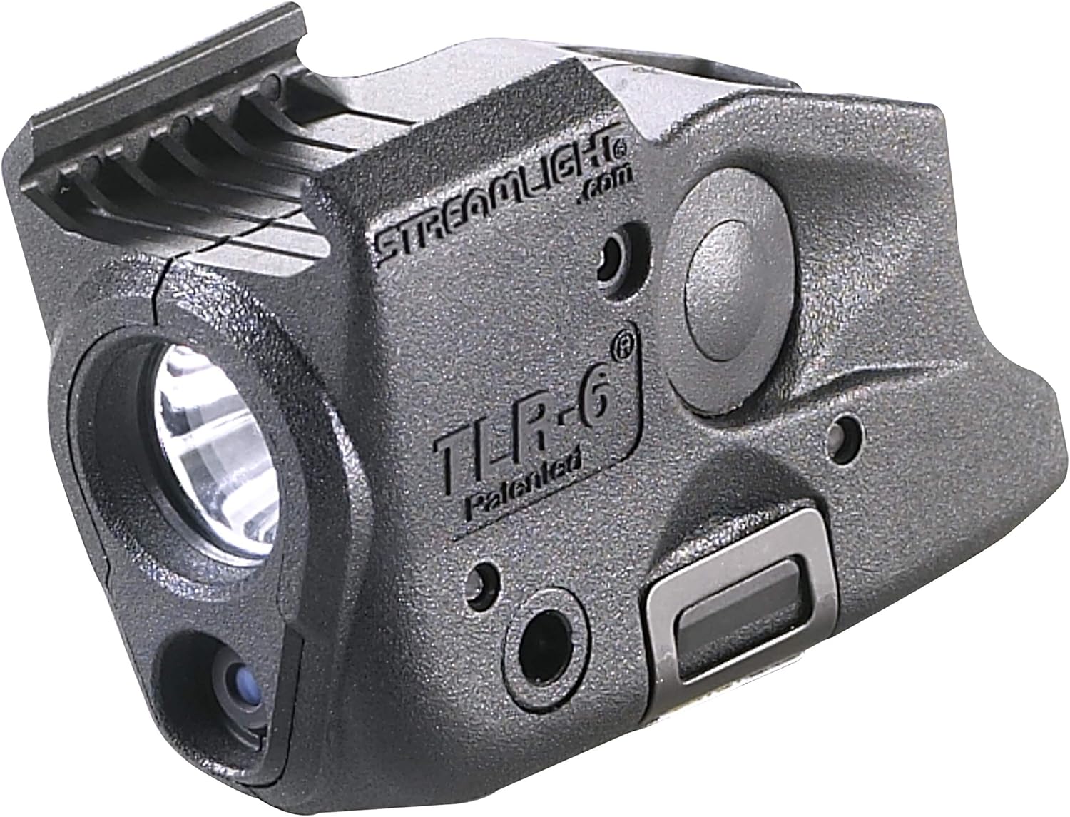 Streamlight 69290 TLR-6 100-Lumen Tactical Weapon Light with Integrated Red Aiming Laser Designed Exclusively and Solely for Select Glock Railed Handguns, Black