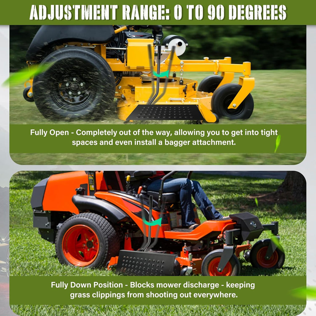 Mower Discharge Shield, ACS6000ULS / 088-6003-00, Advanced Chute System/Chute Blocker for Most ZT Mowers