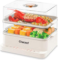 CHACEEF Electric Food Steamer for Cooking, Multi-Level Kitchen Appliance for Home Cooking