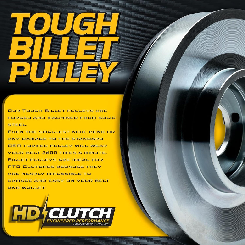 Hi-Torque 150ftlb (OEM 105) BIGBearing PTO Clutch Upgrade for John Deere AM141536 AM136787 X300 X300R X304 X305R X310 X320 X324 X340 X360 X500 X520 X530 X534 X540 X590 AM134397 Tractor Mower