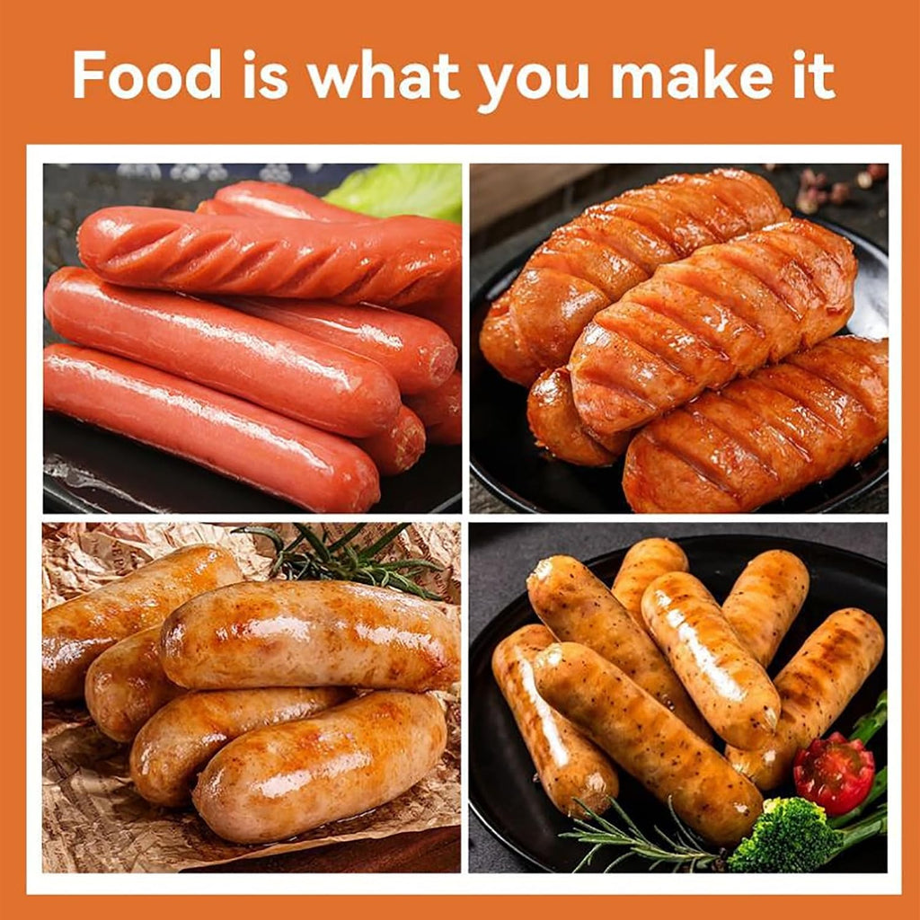 Corn Dog Maker, Hot Dog Waffle Machine with Non-stick Coating Plate, Double Sided Circulation Heating and Make 6 Corn Dogs, Easy To Use and Store for Restaurant Bake