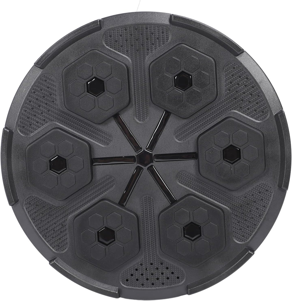 Music Boxing Machine, Boxing Target High Elastic Foam for Daily Exercises (Black)