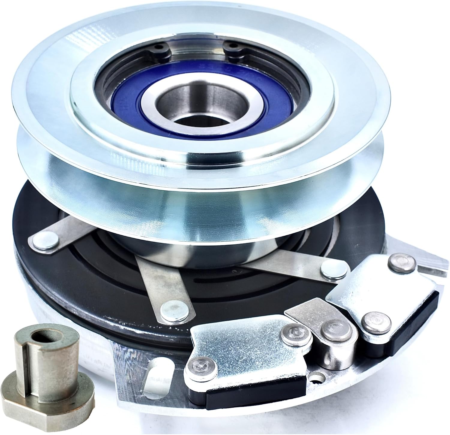 Hi-Torque 150ftlb (OEM 105) BIGBearing PTO Clutch Upgrade for John Deere AM141536 AM136787 X300 X300R X304 X305R X310 X320 X324 X340 X360 X500 X520 X530 X534 X540 X590 AM134397 Tractor Mower