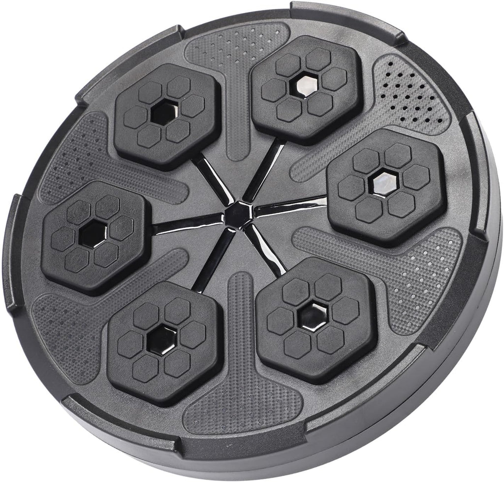 Music Boxing Machine, Boxing Target High Elastic Foam for Daily Exercises (Black)