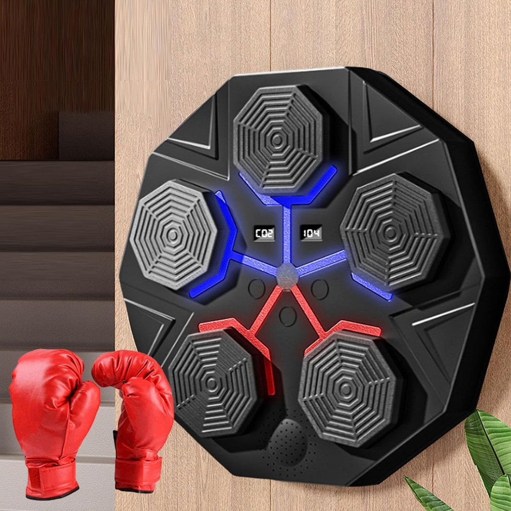 Music Boxing Training Machine, Electronic Music Boxing Wall Target, Reaction Target Music Boxing Trainer for Kickboxing
