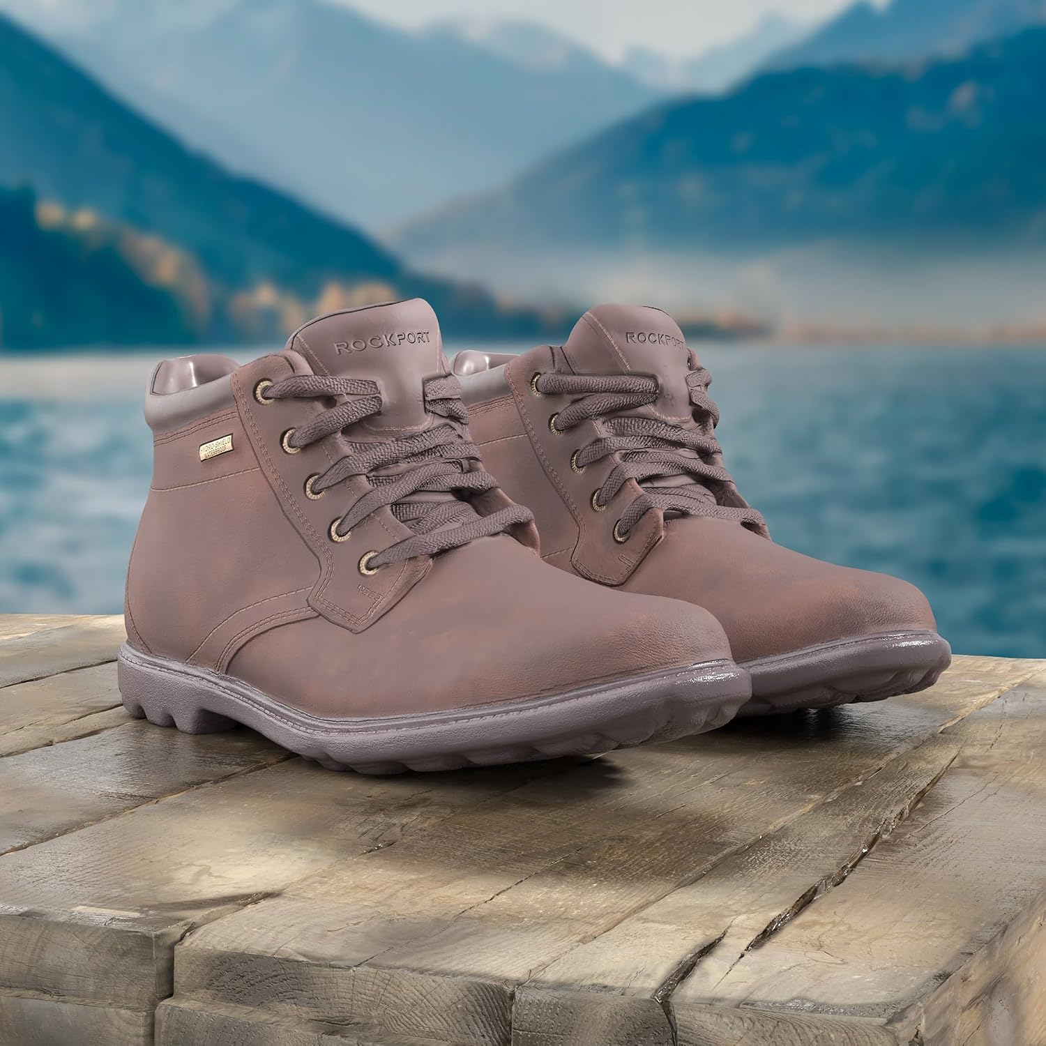 Rockport Men's Storm Surge Plain Toe Boot Chukka Boot