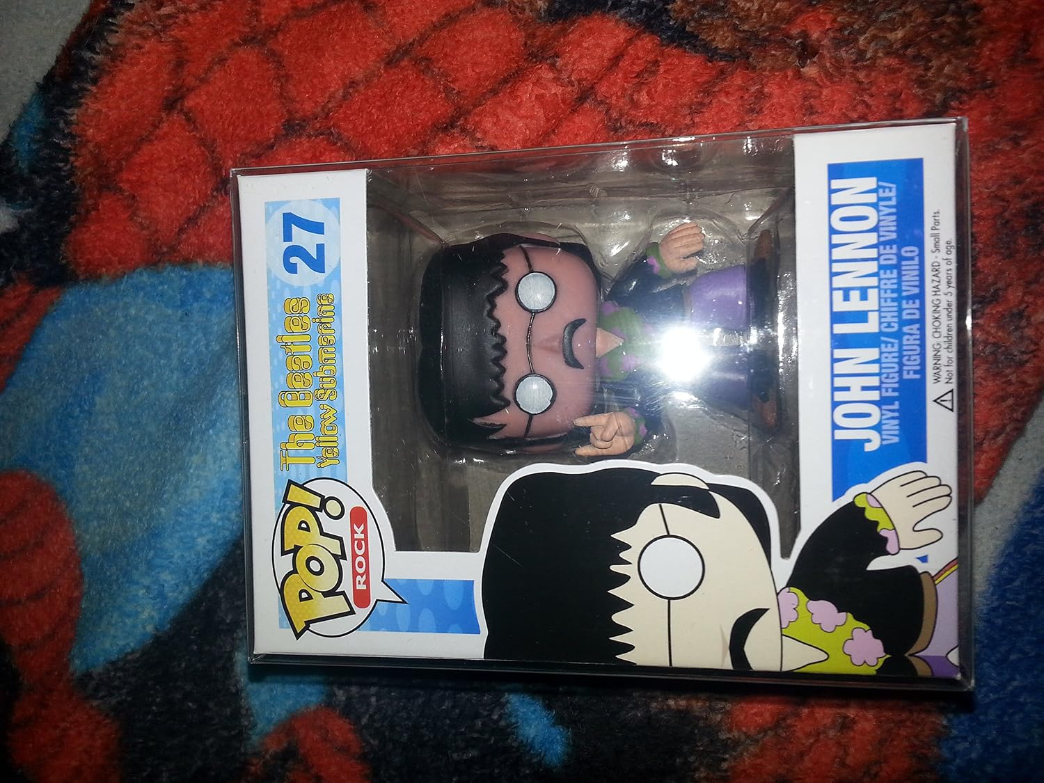 Funko Pop Rocks The Beatles John Lennon Vinyl Figure