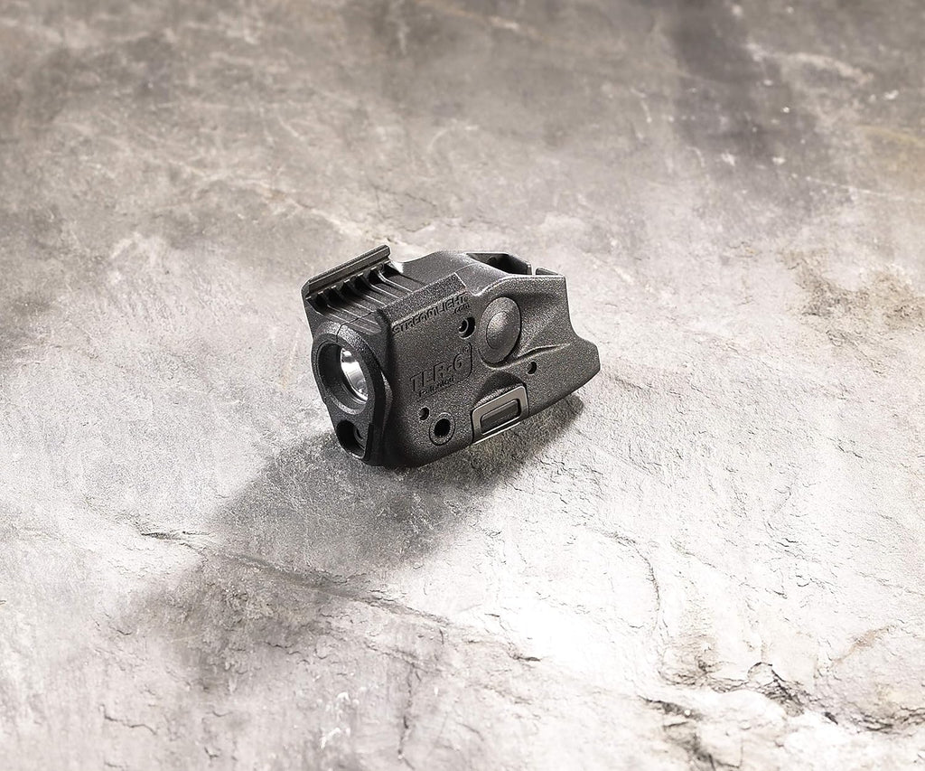 Streamlight 69290 TLR-6 100-Lumen Tactical Weapon Light with Integrated Red Aiming Laser Designed Exclusively and Solely for Select Glock Railed Handguns, Black